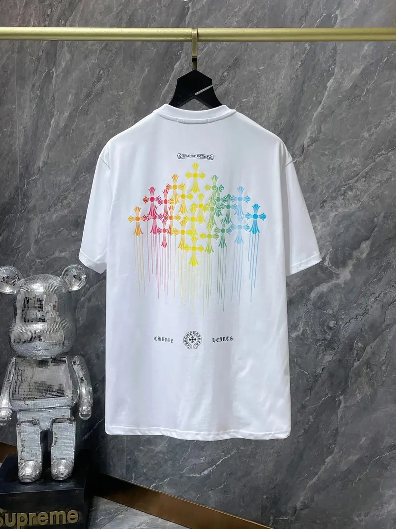 Chrome Hearts Leather Tee — 8781 White colorway — Joyagoo Spreadsheet photo