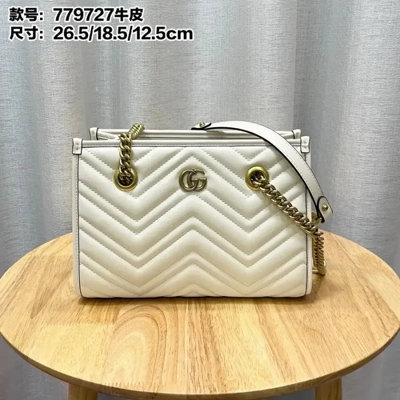 Gucci GG marmont — white colorway — Joyagoo Spreadsheet photo