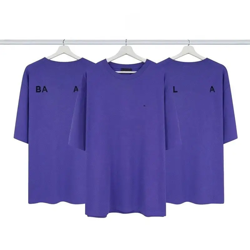 Balenciaga Tees — purple embroidery short sleeve colorway — Joyagoo Spreadsheet photo