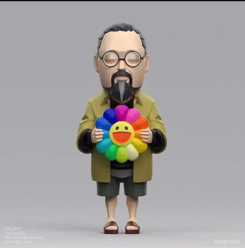 Mighty Jaxx Danil Yad Fashion Designer — Takashi Murakami-Principal colorway — Joyagoo Spreadsheet photo