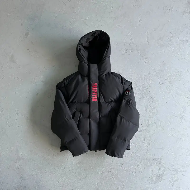 Trapstar Jacket — 2.0 black red embroidery colorway — Joyagoo Spreadsheet photo