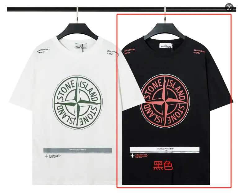 Stone Island Tees — 10 Black colorway — Joyagoo Spreadsheet photo