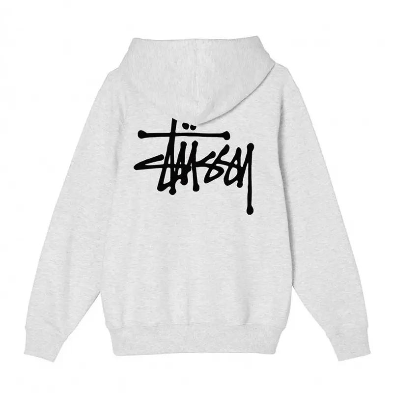 Stussy t-shirt — Grey Basic Hoodie colorway — Joyagoo Spreadsheet photo