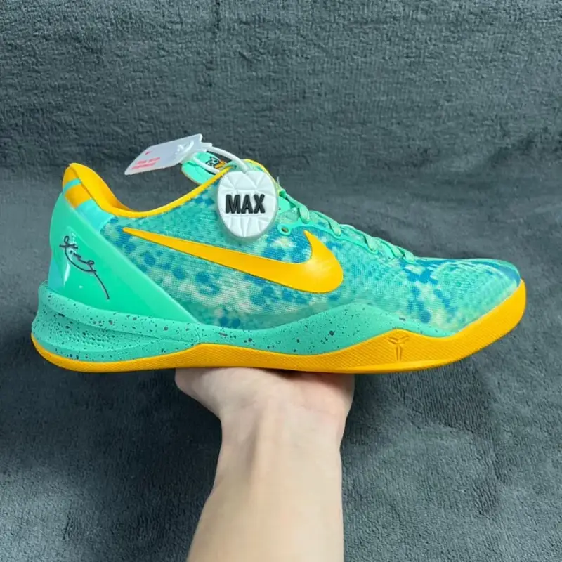 Kobe 8 Shoes — Kobe Bryant 8 Hami Melon 555035-304 colorway — Joyagoo Spreadsheet photo