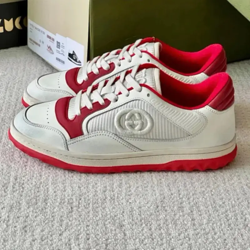 Gucci Ace — Red and white colorway — Joyagoo Spreadsheet photo