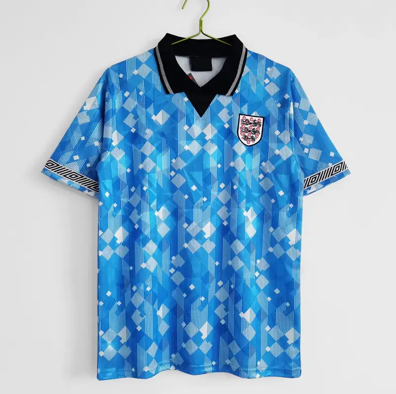 JERSEYS — 1990 season England two away colorway — Joyagoo Spreadsheet photo
