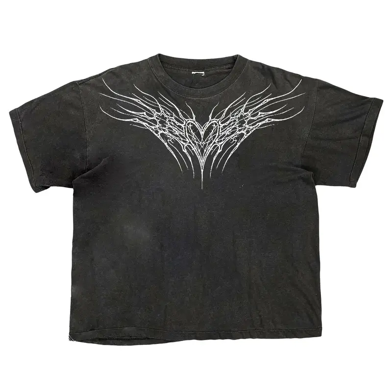 Random Unique Tee — Washed black S colorway — Joyagoo Spreadsheet photo