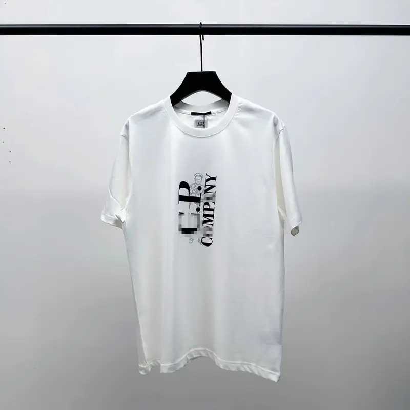 CP Company Logo T-Shirt — 9010 White colorway — Joyagoo Spreadsheet photo