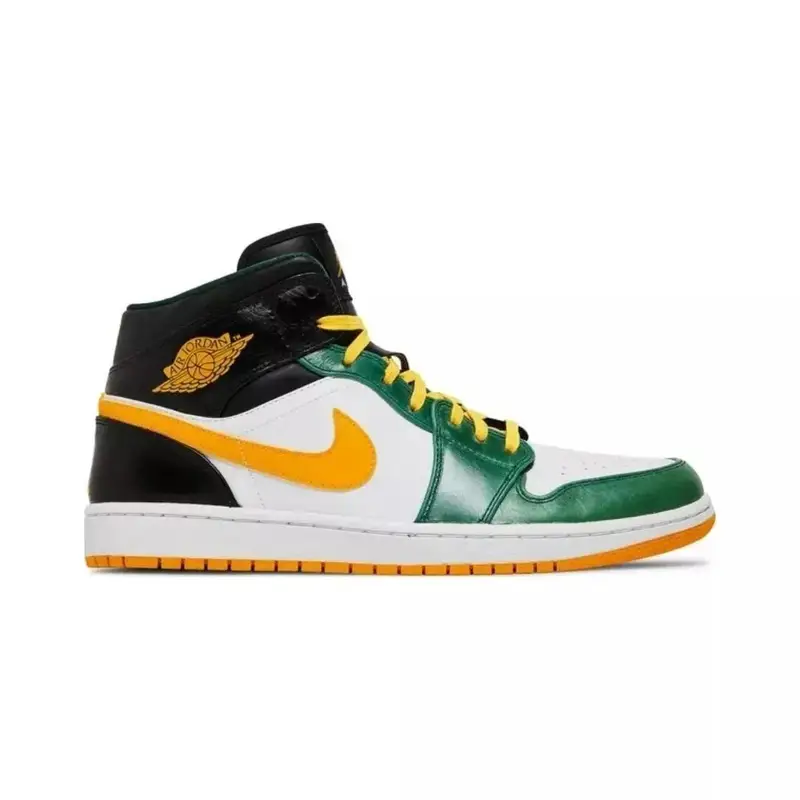Jordan 1 Mid Shoes — Retro Sonics colorway — Joyagoo Spreadsheet photo
