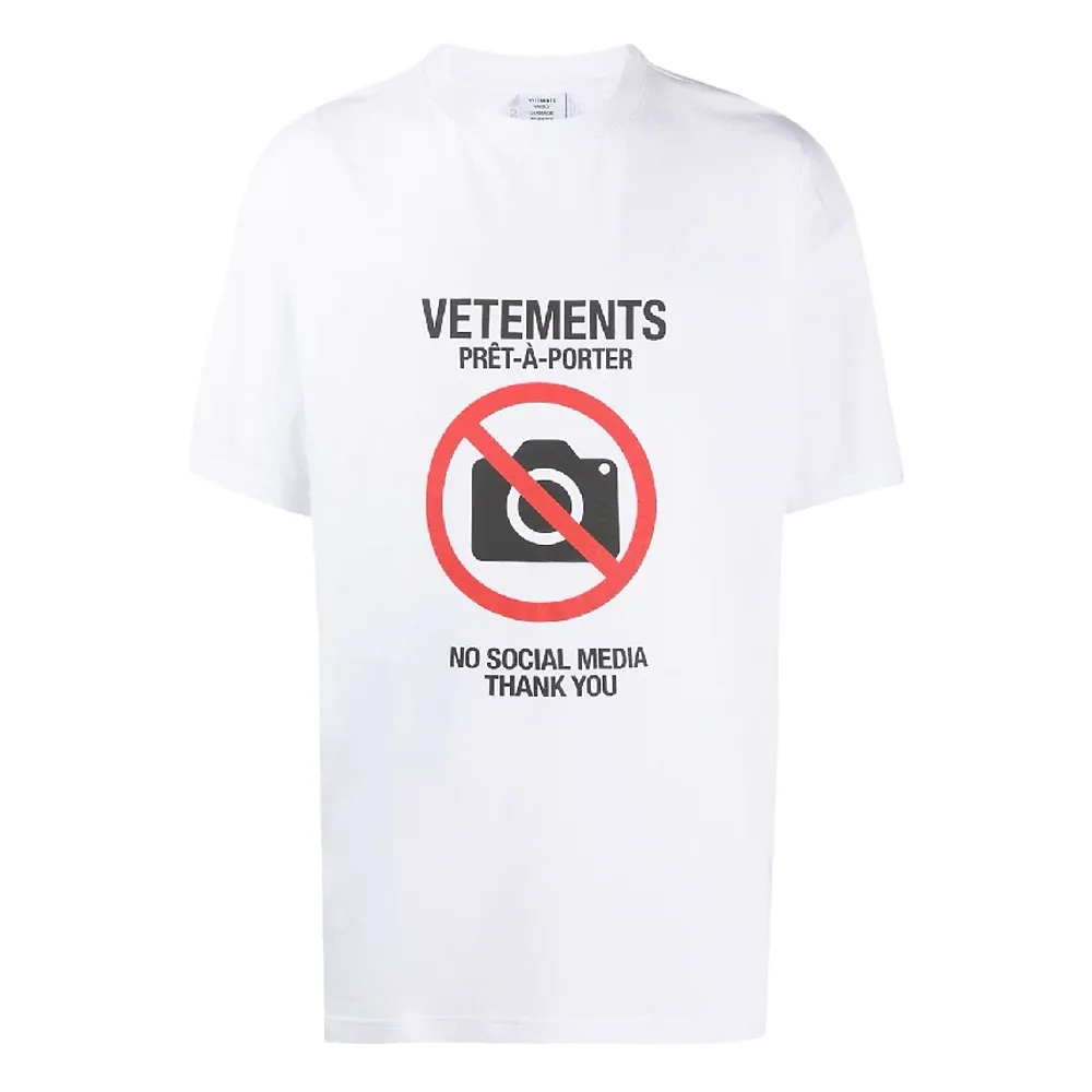 Vetements No-Photo T-Shirt — Joyagoo Spreadsheet photo 1