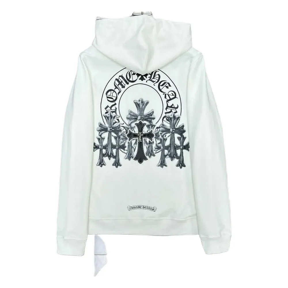 White Chrome Hearts Hoodie — Joyagoo Spreadsheet photo 1